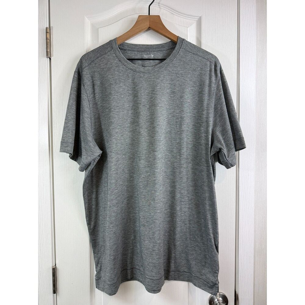 Old Navy Active Men's XL Gray 4-Way Stretch Performance T-Shirt